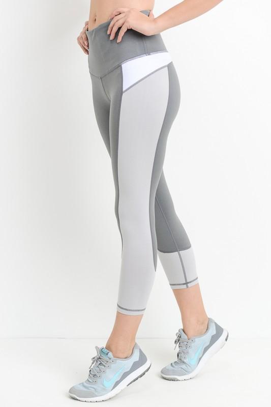 Colorblock Leggings - Mimic Apparel