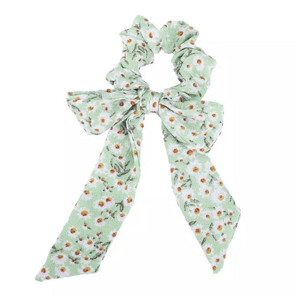 Spring-time Scrunchies with Bows - Mimic Apparel