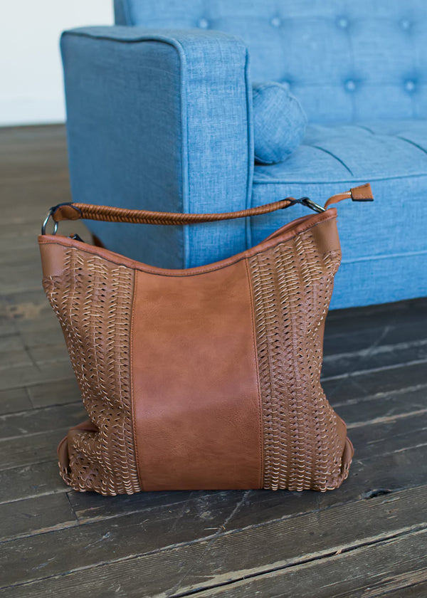 Reese Woven Handbag - Mimic Apparel