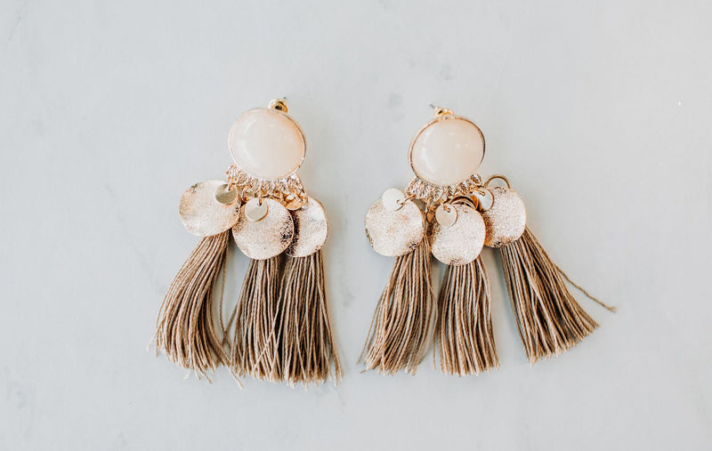 Boho Fringe Earrings - Mimic Apparel