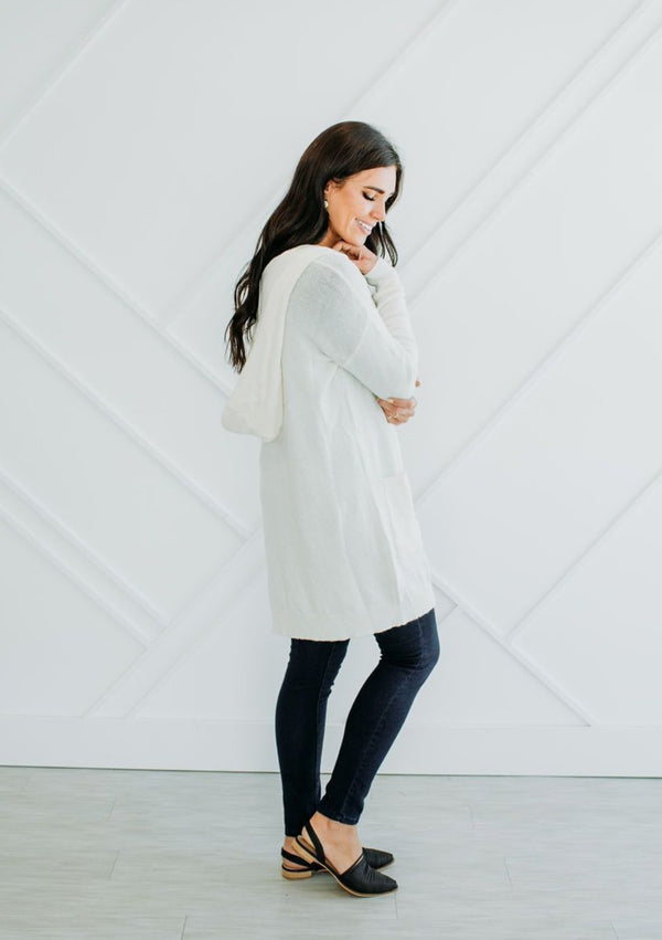 Sydney Cream Cardigan - Mimic Apparel