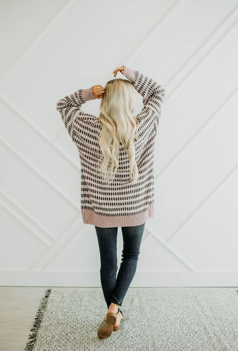 Sunday Mornings Blush Sweater - Mimic Apparel