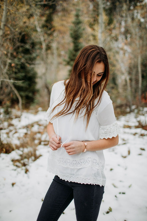 Lacey Boho Blouse - Mimic Apparel