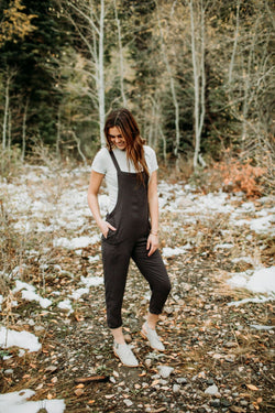 Lottie Gray Jumpsuit - Mimic Apparel