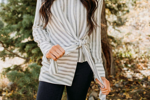 Charlie Striped Top - Mimic Apparel