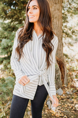 Charlie Striped Top - Mimic Apparel